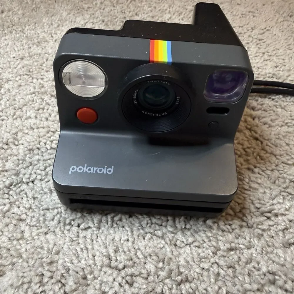 Polaroid Now Gen 2 Autofocus Instant Film Camera, (Grey/Black)